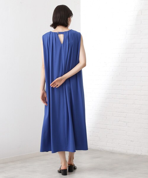 THE SHOP TK (ザ ショップ ティーケー )の「【WEB限定】カットソーワンピース【洗濯機OK】(ワンピース・レディース・ダークブラウン系8/ブラック系8/ブルー系その他7/チャコール・12)」の9枚目の写真