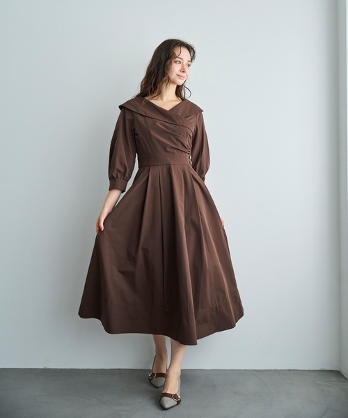 ADORE★新品★カシュクールワンピース セール】2025秋冬新作 カシュクールワンピース（ワンピース