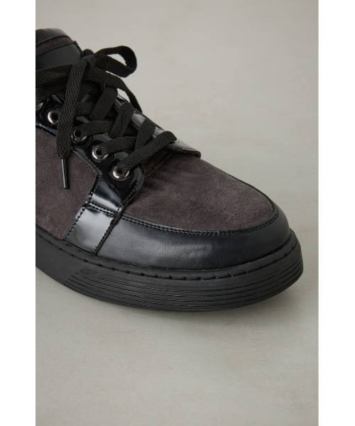 AZUL by moussy(アズールバイマウジー)の「フェイクスエードスニーカー(スニーカー・メンズ・ブラック・LARGE/MEDIUM)」の10枚目の写真