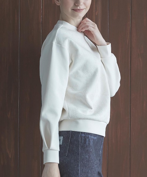 STUDIO PICONE(スタジオピッコーネ)の「総柄プリントダンボールプルオーバー(その他トップス・レディース・ピンク/ホワイト/ライトグレー・M/L/LL)」の10枚目の写真