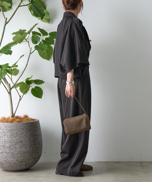 COLONY 2139(コロニートゥーワンスリーナイン)の「ワイドスラックス(スラックス・レディース・ブラック/ブラウン・SMALL/MEDIUM)」の3枚目の写真