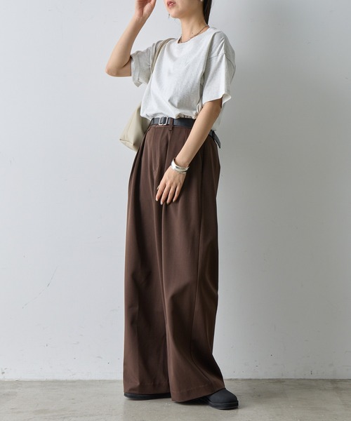 COLONY 2139(コロニートゥーワンスリーナイン)の「ワイドスラックス(スラックス・レディース・ブラック/ブラウン・SMALL/MEDIUM)」の10枚目の写真