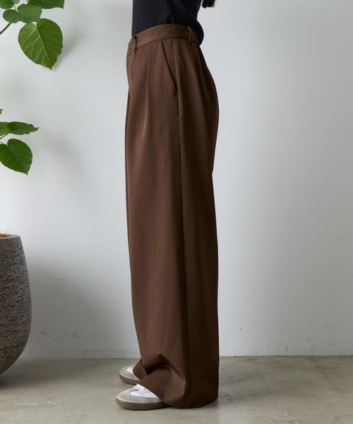 COLONY 2139(コロニートゥーワンスリーナイン)の「ワイドスラックス(スラックス・レディース・ブラック/ブラウン・SMALL/MEDIUM)」の13枚目の写真