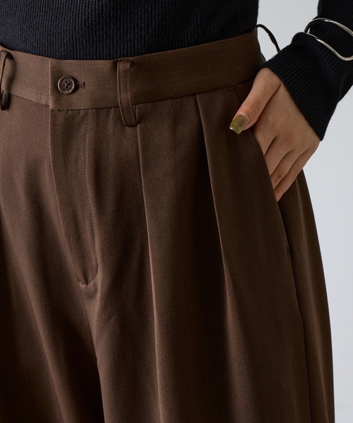 COLONY 2139(コロニートゥーワンスリーナイン)の「ワイドスラックス(スラックス・レディース・ブラック/ブラウン・SMALL/MEDIUM)」の15枚目の写真