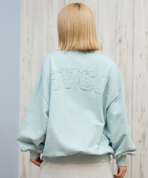 セール】RVCA/ルーカ スウェット クルーネックトレーナー BF044-P04