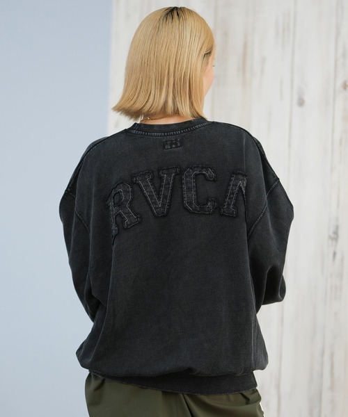 ルーテ3点 RVCA/ルーカ スウェット クルーネックトレーナー BF044-P04