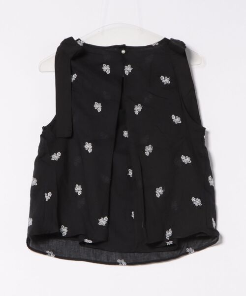 each（イーチ）の「フラワーエンブロイダリーショルダーリボンノースリブラウス【セットアップ対応】（シャツ/ブラウス・レディース・ブラック/グレー・FREE）」の22枚目の写真