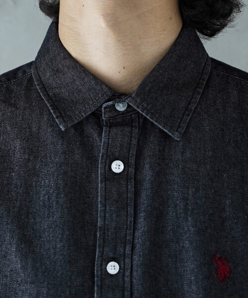 セール】U.S. POLO ASSN./ユーエスポロアッスン 別注ワンポイント刺繍