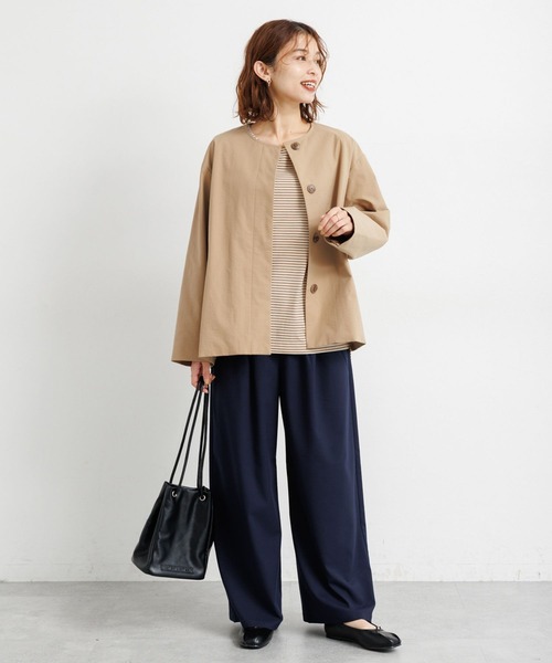 studio CLIP(スタディオクリップ)の「アソートハーフスリーブTシャツ(Tシャツ/カットソー・レディース・オフホワイト/その他1/ネイビー/その他2・MEDIUM/LARGE)」の21枚目の写真