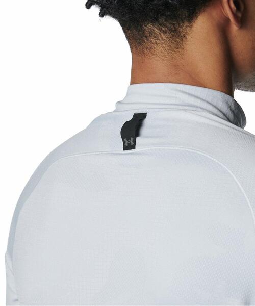 UNDER ARMOUR(アンダーアーマー)の「UAモチベート ジャカード ロングスリーブ シャツ(トレーニング/メンズ)(Tシャツ/カットソー・メンズ・グレー・M/XL/2XL/L/S/3XL)」の5枚目の写真