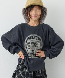 CIAOPANIC TYPY | 【WEB限定】【KIDS】【プチプラ】プリントリブ長袖カットソー(Tシャツ/カットソー)