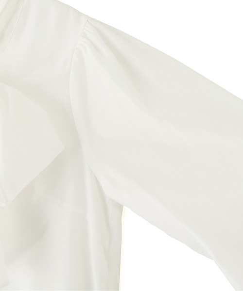 セール】◇ピンタックビッグリボンブラウス（シャツ/ブラウス）｜JILL