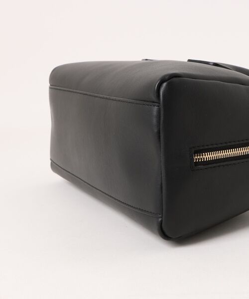 新品 ロリステッラ レザーミディアムボストンバッグ ブラック LORISTELLA/ロリステッラ レザーミディアムボストンバッグ（ボストン