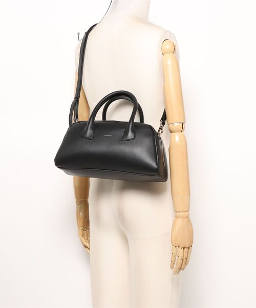 LORISTELLA】ミディアムサイズレザーハンドバッグ(Q56381)（ボストン