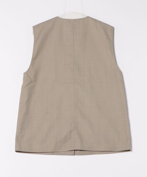 anuke（アンヌーク）の「anuke Vneck Stitch Vest（ベスト・レディース・ダークブラウン/ベージュ・FREE）」の13枚目の写真