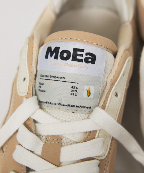 qualite（カリテ）の「【MoEa】サスティナブルスニーカー/ ロープロ（スニーカー・レディース・ベージュ・38/37）」の4枚目の写真