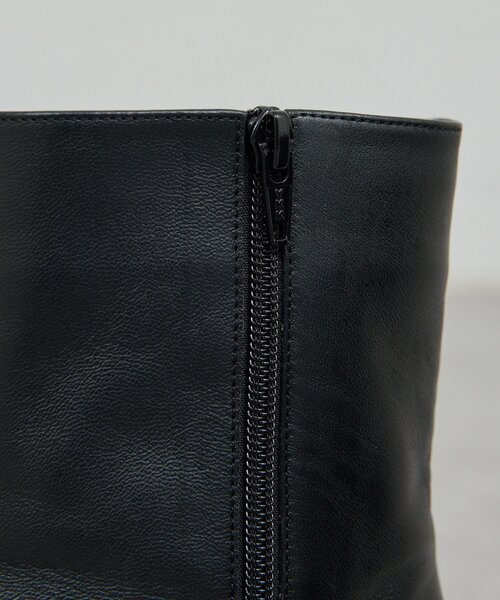 GALLARDAGALANTE（ガリャルダガランテ）の「【2.718】スクエアショートブーツ（ブーツ・レディース・ベージュ/ブラック・37/38/39/36）」の12枚目の写真