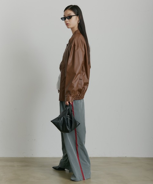 SEN TOKYO（セントーキョー）の「トライアングルミニハンドバッグ（ハンドバッグ・レディース・ブラック/レッド・FREE）」の7枚目の写真