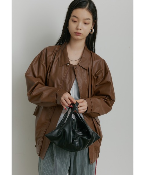 SEN TOKYO（セントーキョー）の「トライアングルミニハンドバッグ（ハンドバッグ・レディース・ブラック/レッド・FREE）」の17枚目の写真