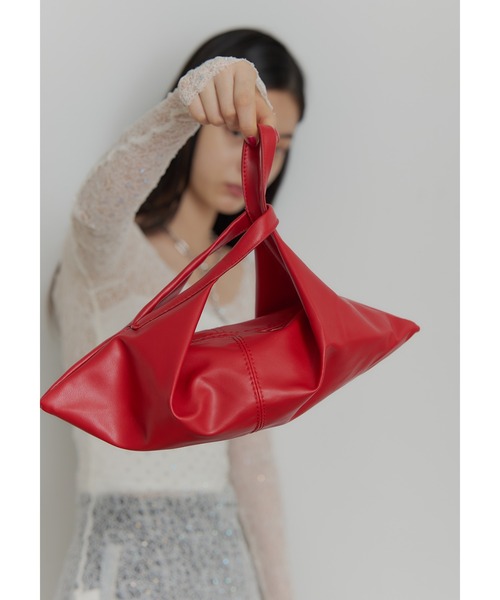 SEN TOKYO（セントーキョー）の「トライアングルミニハンドバッグ（ハンドバッグ・レディース・ブラック/レッド・FREE）」の19枚目の写真