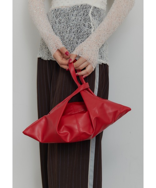 SEN TOKYO（セントーキョー）の「トライアングルミニハンドバッグ（ハンドバッグ・レディース・ブラック/レッド・FREE）」の22枚目の写真