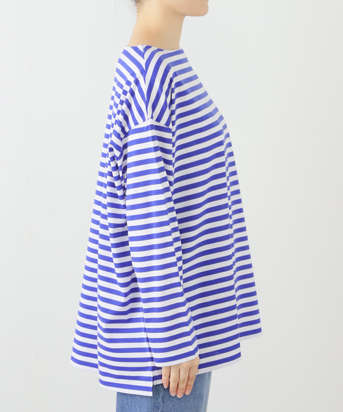 JOURNAL STANDARD LUXE(ジャーナルスタンダード ラックス)の「コットンボーダー ボートネックプルオーバー(Tシャツ/カットソー・レディース・ブラウン/レッド/ブルー・FREE)」の18枚目の写真