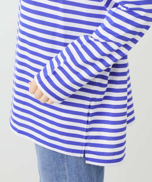 JOURNAL STANDARD LUXE(ジャーナルスタンダード ラックス)の「コットンボーダー ボートネックプルオーバー(Tシャツ/カットソー・レディース・ブラウン/レッド/ブルー・FREE)」の20枚目の写真