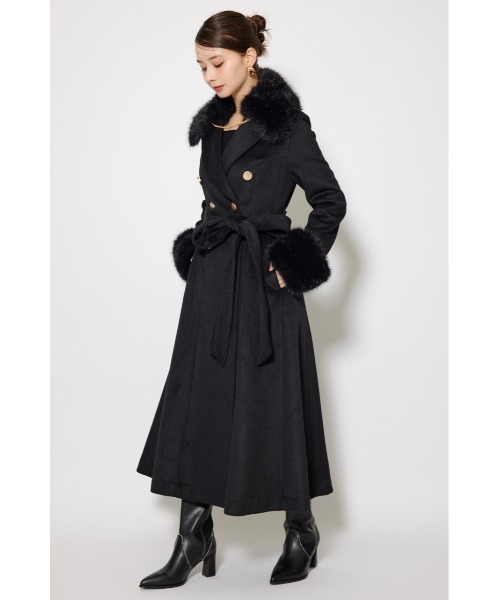 2WAYラグジュアリーレディーコート 秋服 冬服（ステンカラーコート