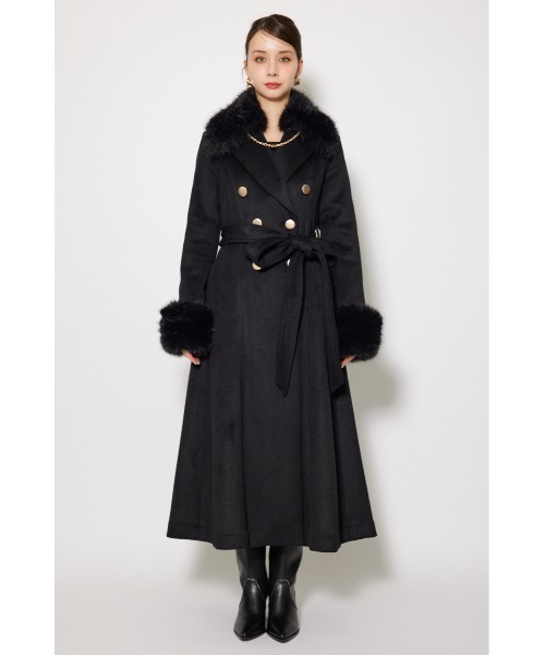 2WAYラグジュアリーレディーコート 秋服 冬服（ステンカラーコート