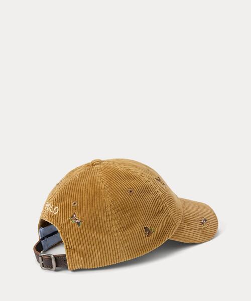 ダックエンブロイダリー コーデュロイ ボール キャップ ダックエンブロイダリー コーデュロイ ボール キャップ（キャップ
