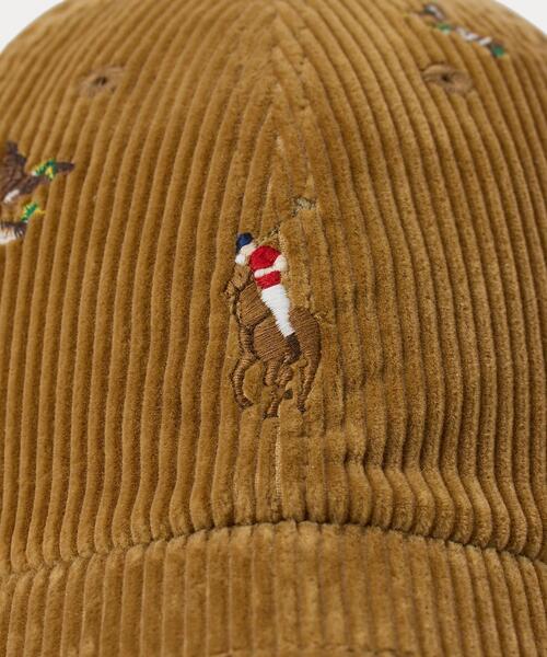 ダックエンブロイダリー コーデュロイ ボール キャップ ダックエンブロイダリー コーデュロイ ボール キャップ（キャップ
