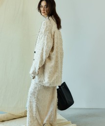 Libra Cue | フリンジオーバージャケット(テーラードジャケット)