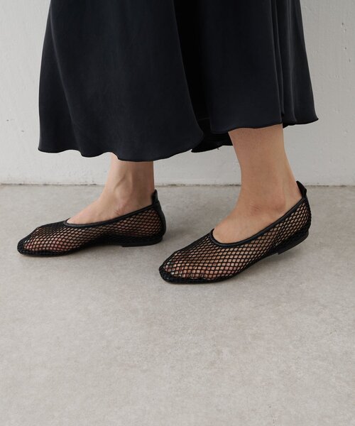 完売品　CORSO ROMA 9》メッシュフラットシューズ BEARDSLEY（ビアズリー）の「《CORSO ROMA 9》メッシュフラット