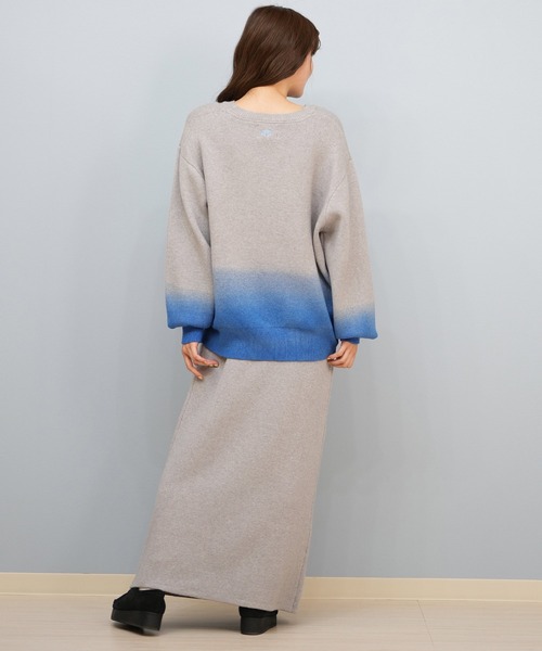 ROXY（ロキシー）の「ROXY/ロキシー ロングスカート ニットスカート MAGIC HOUR SKIRT セットアップ対応 RSK254614M（スカート・レディース・グレー/ヘザーグレー/アッシュブラウン・M）」の12枚目の写真