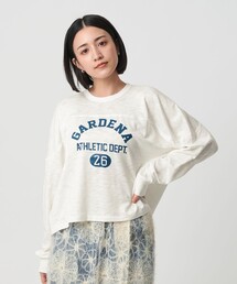 Collegiate Pacific（カレッジエイトパシフィック）の「【別注】＜Collegiate Pacific＞フットボール ロングスリーブTシャツ（Tシャツ/カットソー）」