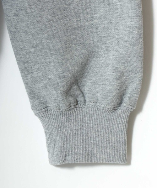 FIRST DOWN（ファーストダウン）の「FIRST DOWN/ファーストダウン LOGO CREW SWEAT/オーバーサイズ ヘビーウェイト 裏毛 ロゴ ワンポイント刺繍 クルーネック スウェット トレーナー/レディース メンズ（スウェット・メンズ・ネイビー/グレー/ブラック・M/L/XL）」の13枚目の写真