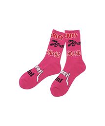 HYSTERIC GLAMOUR | METAL LOGO柄 スポーツソックス(ソックス/靴下)