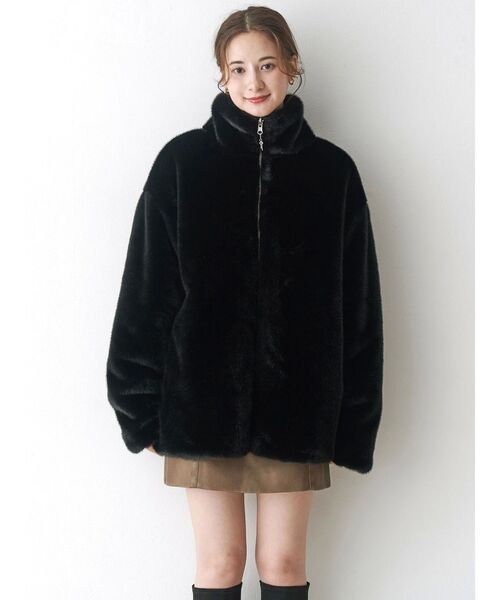 トルネードマート【美品】XL 2WAY ライナー付 ファー キルティング コート トルネードマート【美品】XL 2WAY ライナー付 ファー キルティング コート