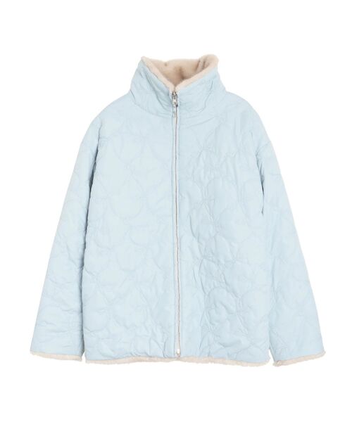 CALNAMUR（カルナムール）の「2WAYリボン＆フェイクファーキルティングコート（その他アウター・レディース・ブラック/ライトブルー/ピンク・FREE）」の17枚目の写真