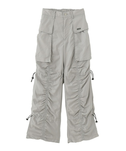 X-girl（エックスガール）の「OVERSIZED POCKET PANTS（その他パンツ・レディース・グレー/ブラック/パープル・S/M）」の16枚目の写真