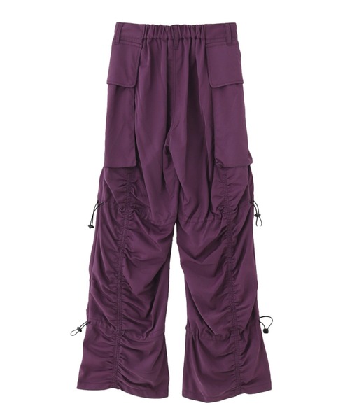 X-girl（エックスガール）の「OVERSIZED POCKET PANTS（その他パンツ・レディース・グレー/ブラック/パープル・S/M）」の19枚目の写真