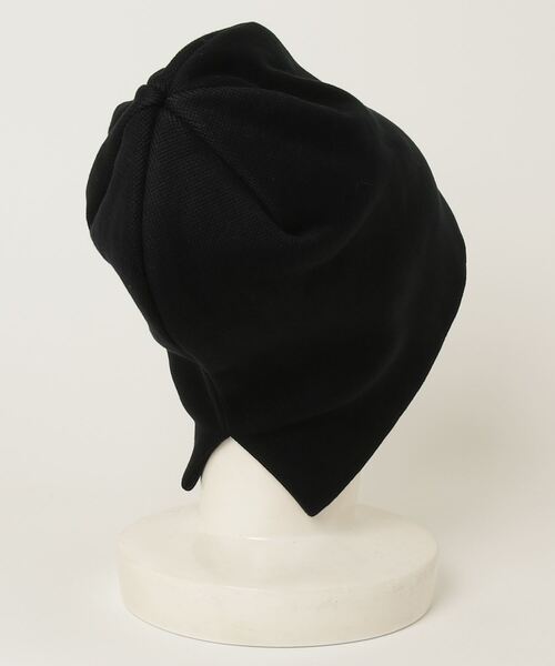 TORNADO MART（トルネードマート）の「ﾒﾀﾙｾﾌﾞﾝﾆｯﾄｷｬｯﾌﾟ（ニットキャップ/ビーニー・メンズ・ブラック/グレー・FREE）」の3枚目の写真