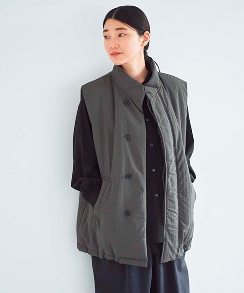 ata vest 1. / 中綿ベスト（ベスト）｜ata（アタ）のファッション通販