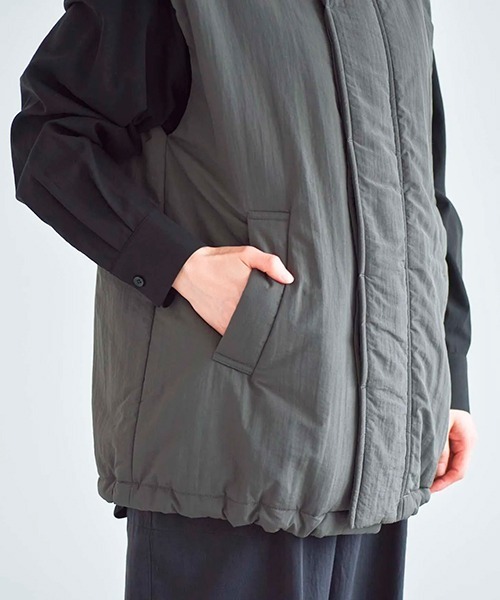 ata vest 1. / 中綿ベスト（ベスト）｜ata（アタ）のファッション通販