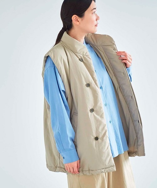ata vest 1. / 中綿ベスト（ベスト）｜ata（アタ）のファッション通販