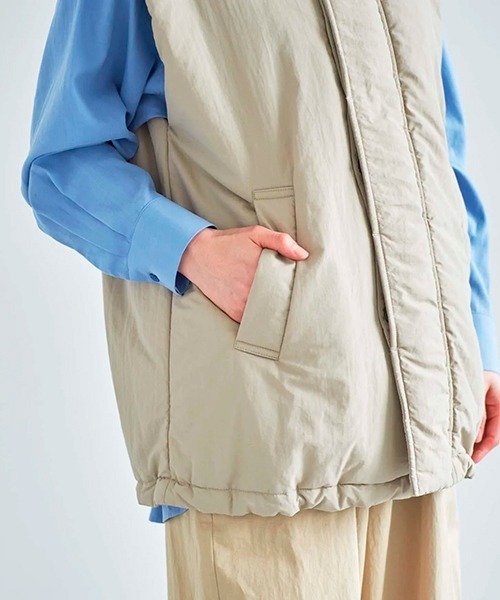 ata vest 1. / 中綿ベスト（ベスト）｜ata（アタ）のファッション通販
