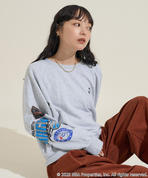 セール】NBA袖ロゴスウェット（スウェット）｜FREAK'S STORE
