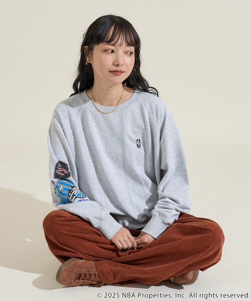 セール】NBA袖ロゴスウェット（スウェット）｜FREAK'S STORE