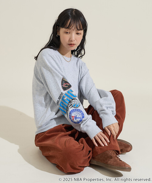 セール】NBA袖ロゴスウェット（スウェット）｜FREAK'S STORE