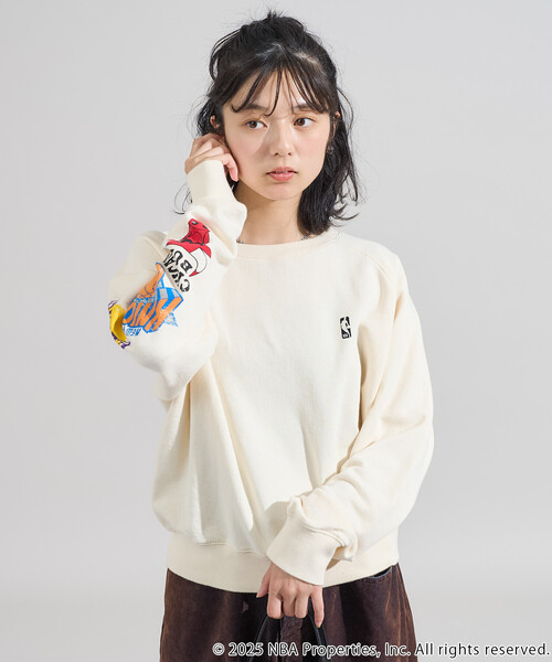 セール】NBA袖ロゴスウェット（スウェット）｜FREAK'S STORE